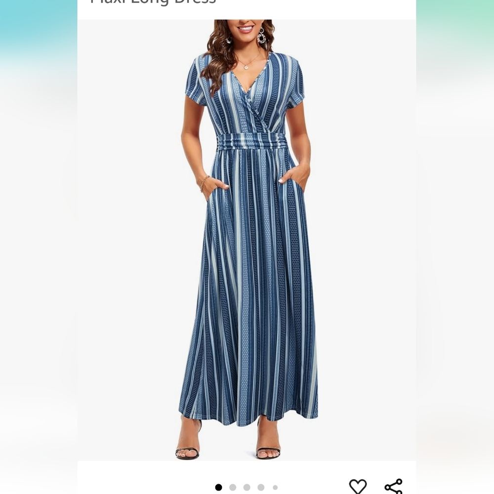 Dress size L Blue